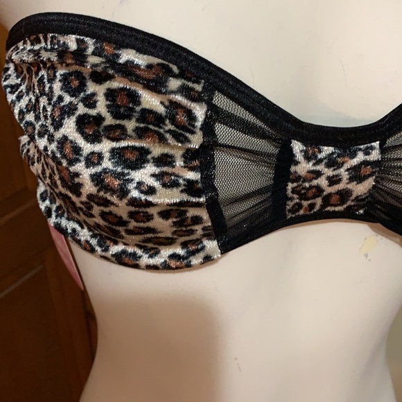 Leopard Velvet Bandeau - Picture 4 of 6